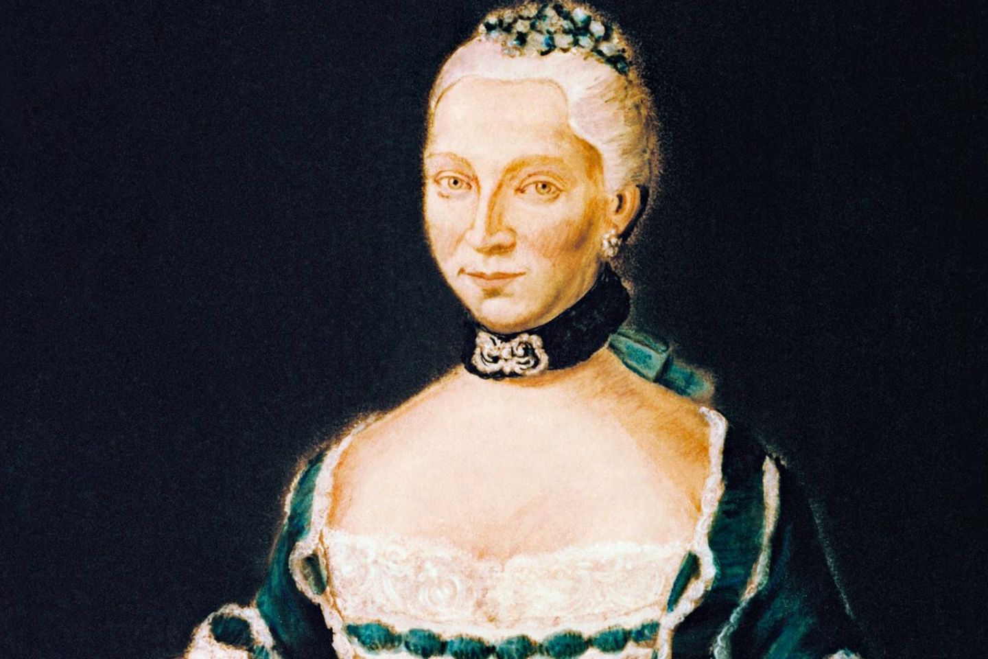 Aletta Haniel als reiche Kaufmannsgattin zwei Jahre vor dem Tod ihres Mann