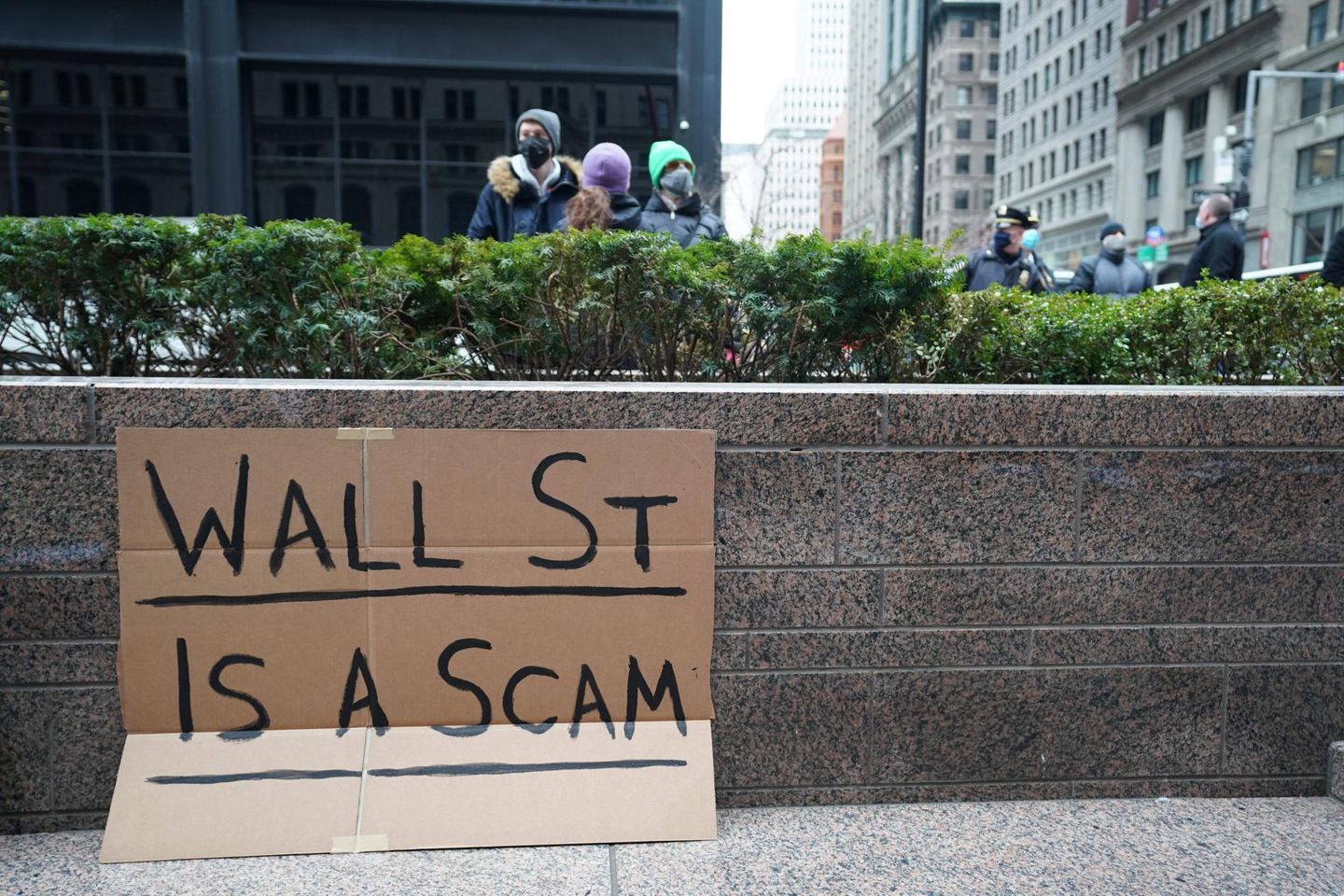Proteste gegen die Wall Street
