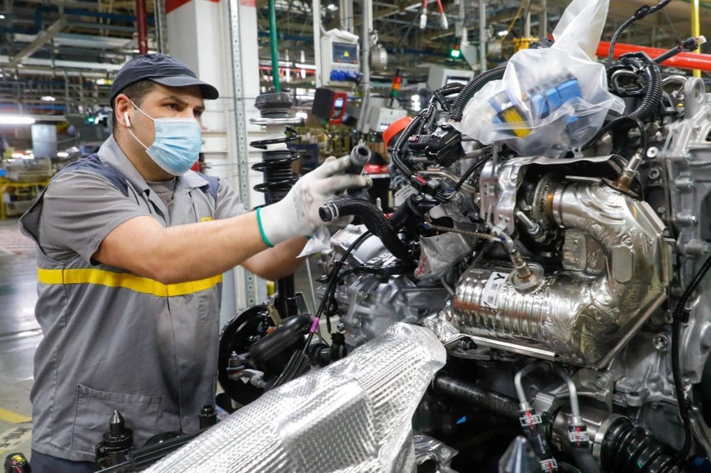 Bislang produzieren die Fabriken in Deutschland trotz Corona
