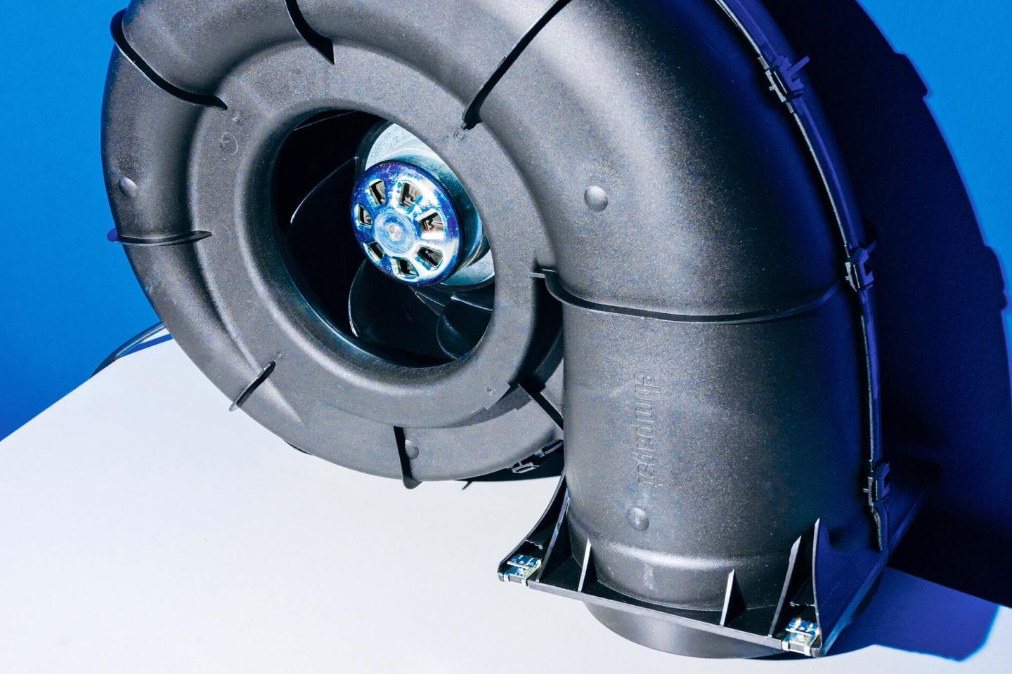 Dieses Gebläse ist ein klassisches Produkt des Ventilatorenherstellers EBM-Papst