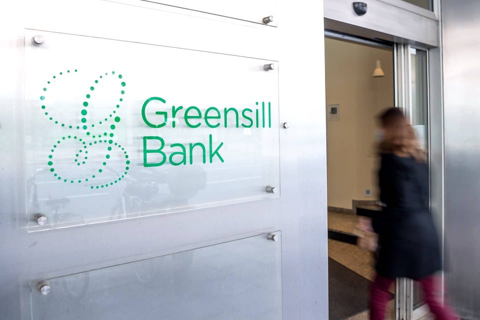 Eingang zur Greensill Bank in Bremen