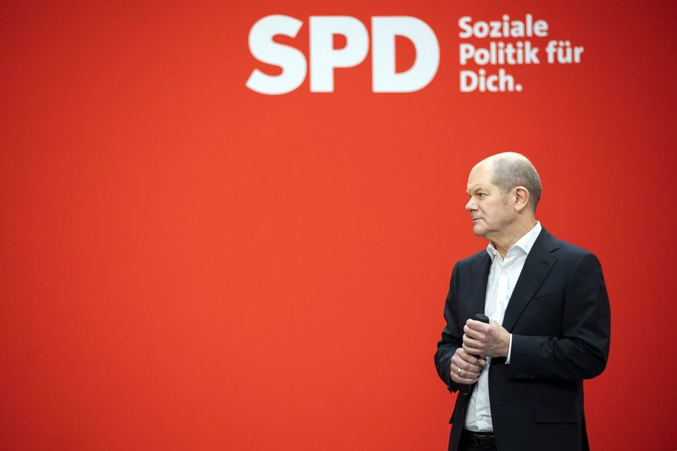 SPD-Kanzlerkandidat Olaf Scholz: Mit der Forderung nach einer Vermögenssteuer zieht er in den Wahlkampf