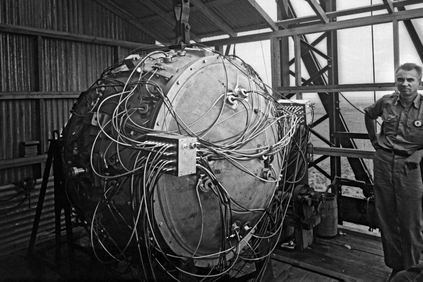 Im Trinity Test in der Wüste New Mexicos zündete das Manhattan Project die erste Atombombe
