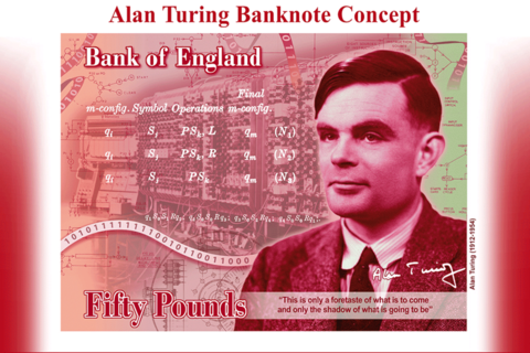 Alan Turing Bank of England Pfund
