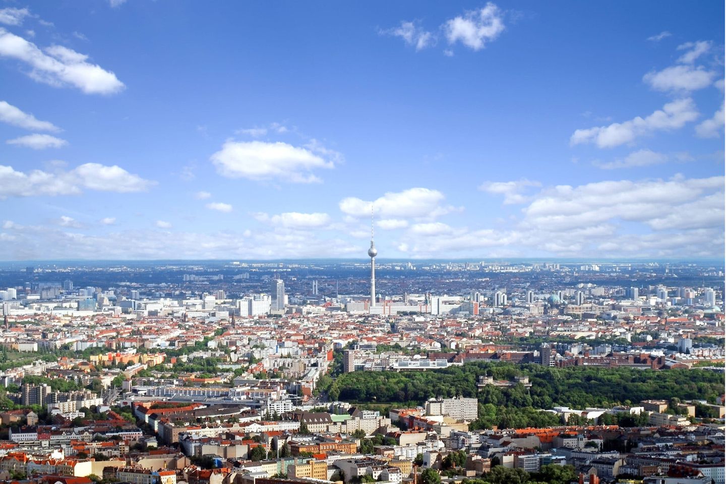 Lufbild von Berlin