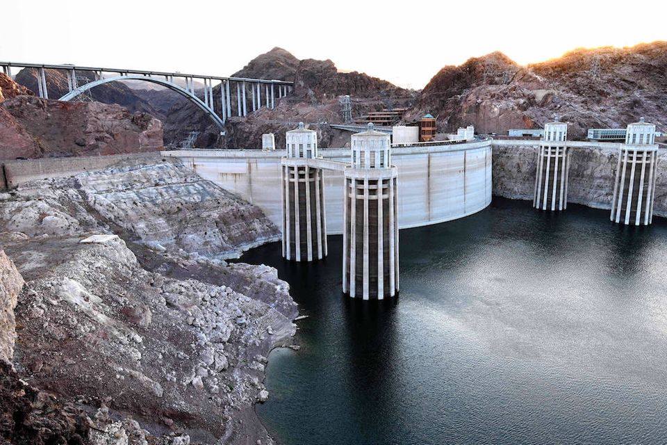 Einst war der Hoover Dam das Symbold für die Besiedlung des amerikanischen Südwestens. Jetzt steht er sinnbildlich für den Klimawandel