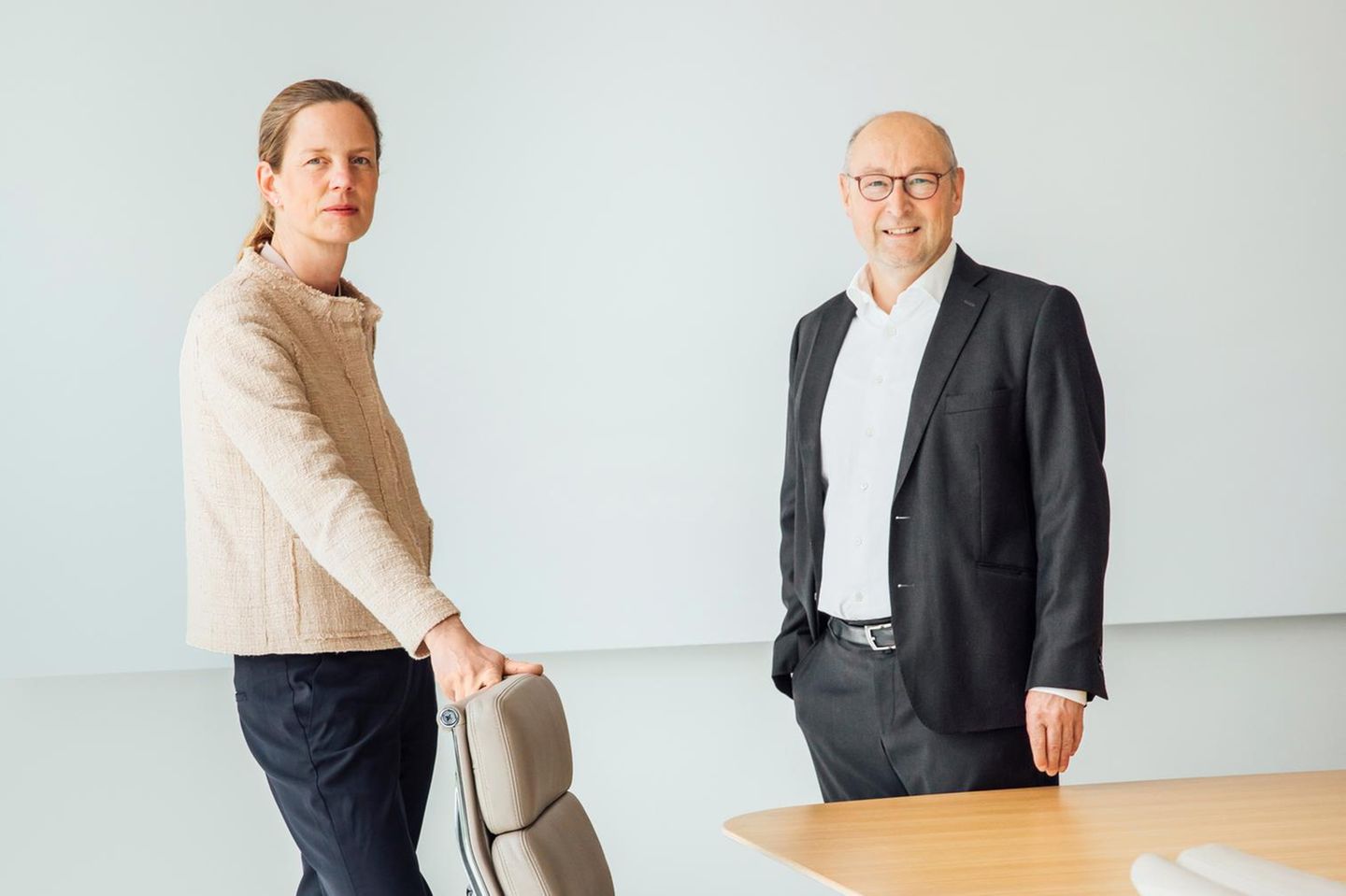 CFO und CEO: die Vonovia-Vorstände Helene von Roeder und Rolf Buch