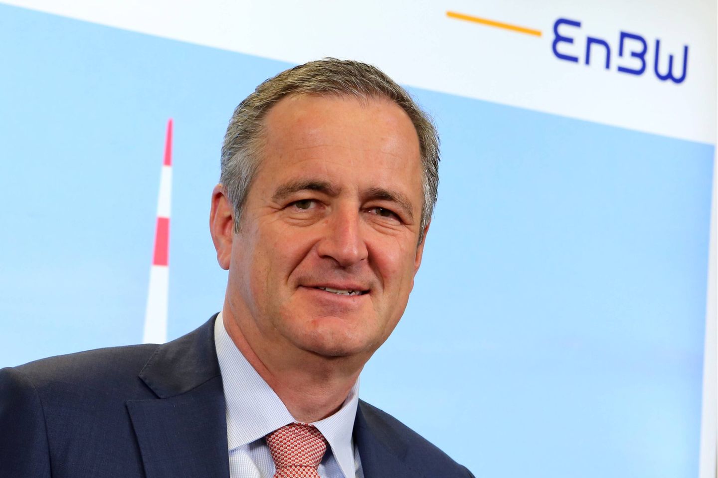 22.03.2018, Stuttgart,DEU, Bilanzpressekonferenz der ENBW. Frank Mastiaux, Vorsitzender Vorstandes der ENBW. *** 22 03 2018 Stuttgart DEU ENBW Annual Results Press Conference Frank Mastiaux Chairman of the Board of ENBW