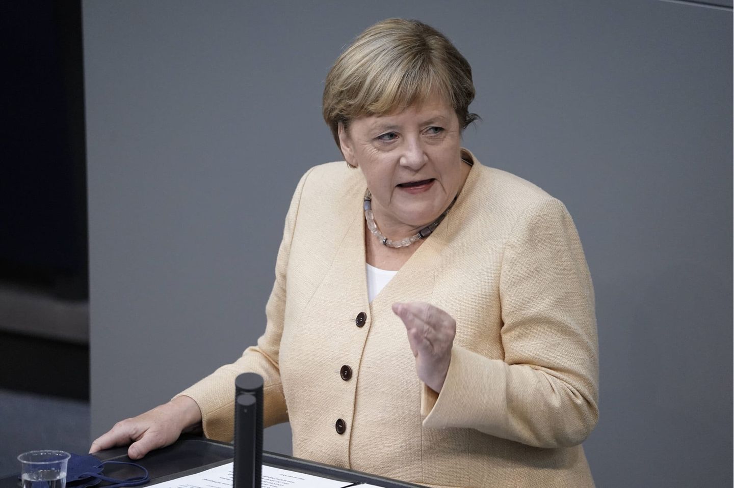 Angela Merkel spricht Anfang September im Bundestag