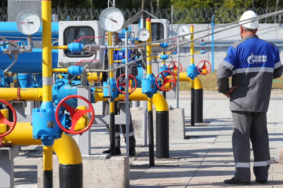 Kompressorstation der Nord-Stream-2-Pipeline