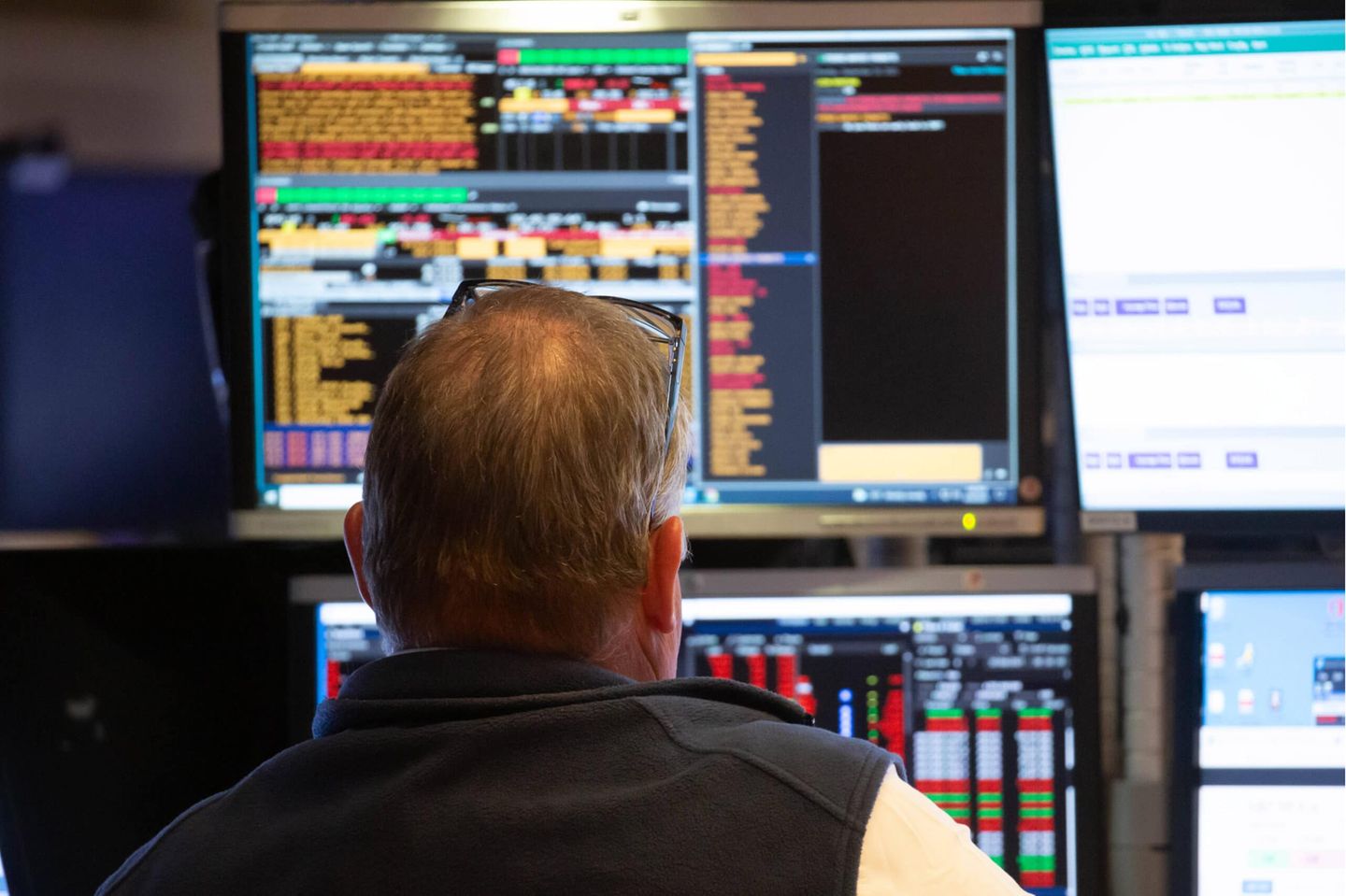 Börsenhändler an der New York Stock Exchange