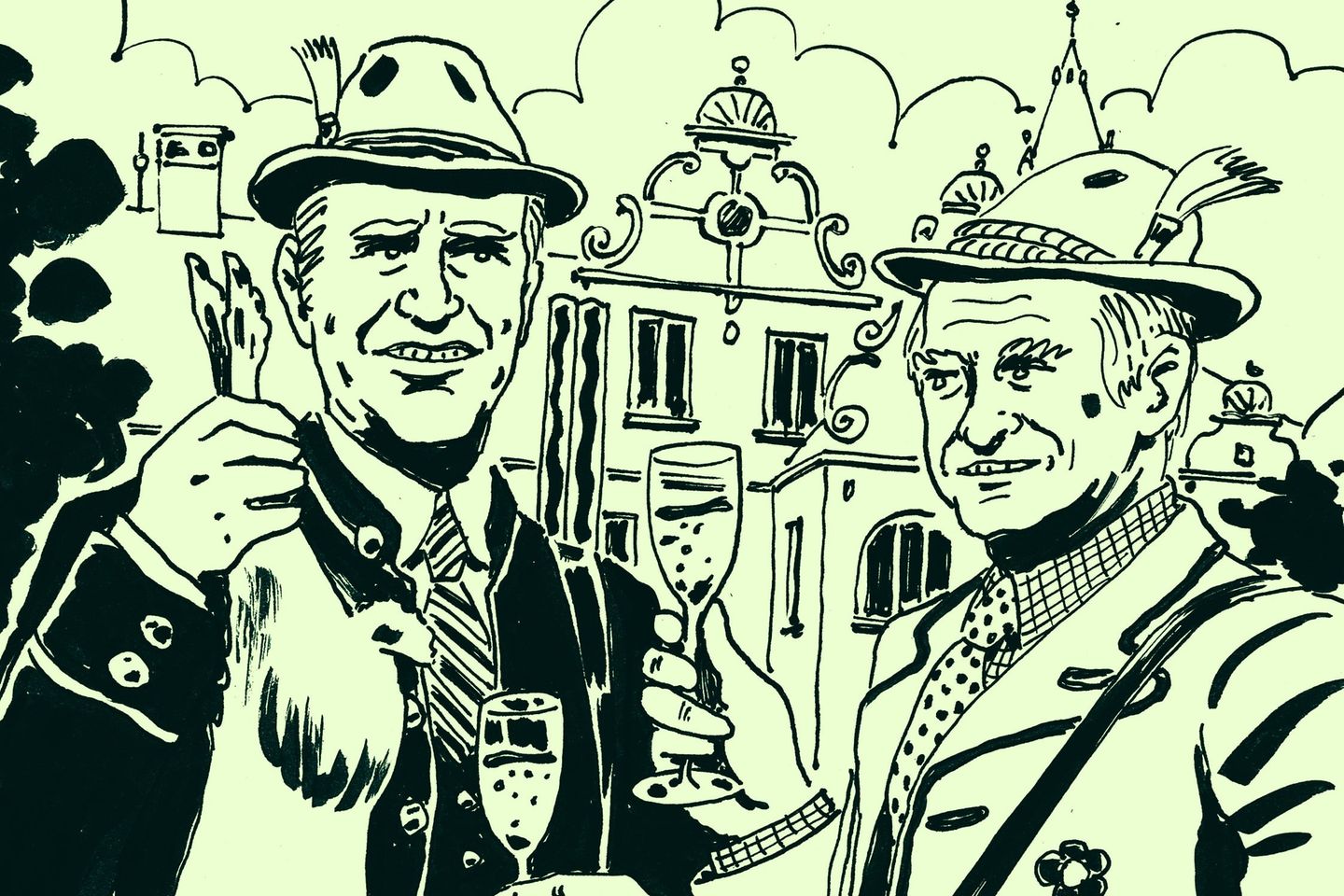 Schlossherr und Landesherr: Neuber und Rau
