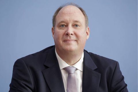 Helge Braun bei der Verkündung seiner Kandidatur
