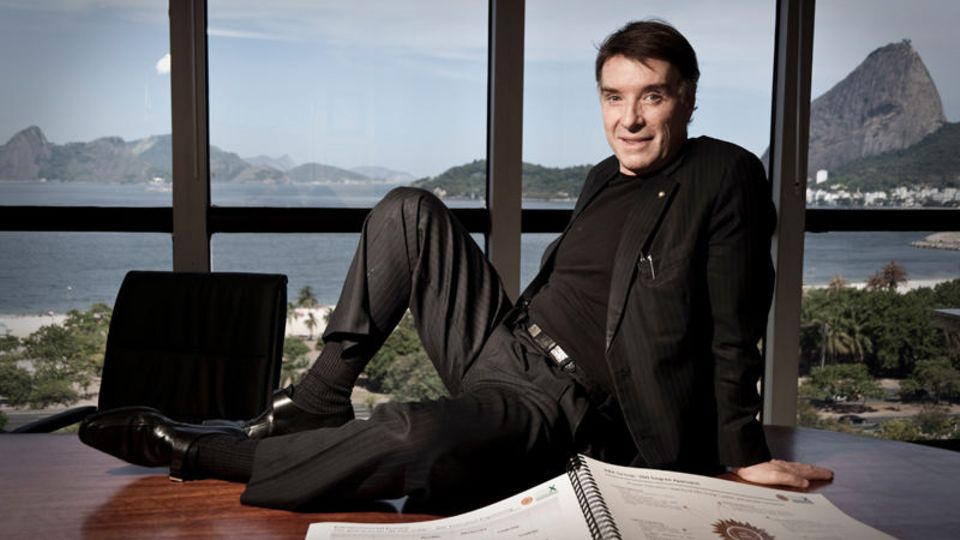 Eike Batista posiert in seinem Büro. Im Februar 2011 war er der achtreichste Mann der Welt