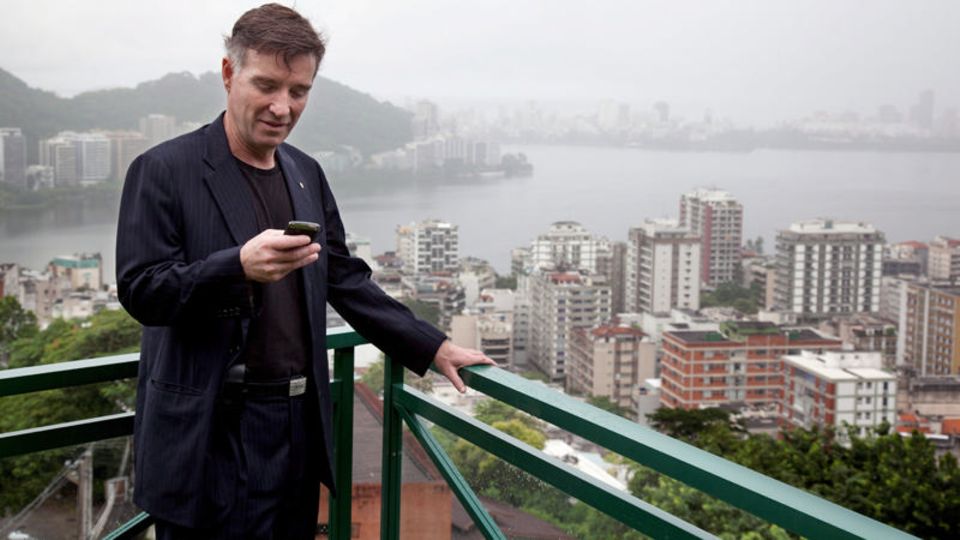 Über den Dächern von Rio de Janeiro. Nach seinem Absturz zeigte sich Batista zerknirscht