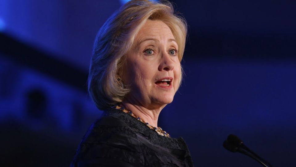 Favoritin bei den Demokraten: Hillary Clinton