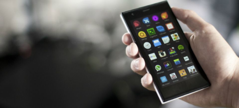 So sieht es aus: das erste Jolla-Smartphone