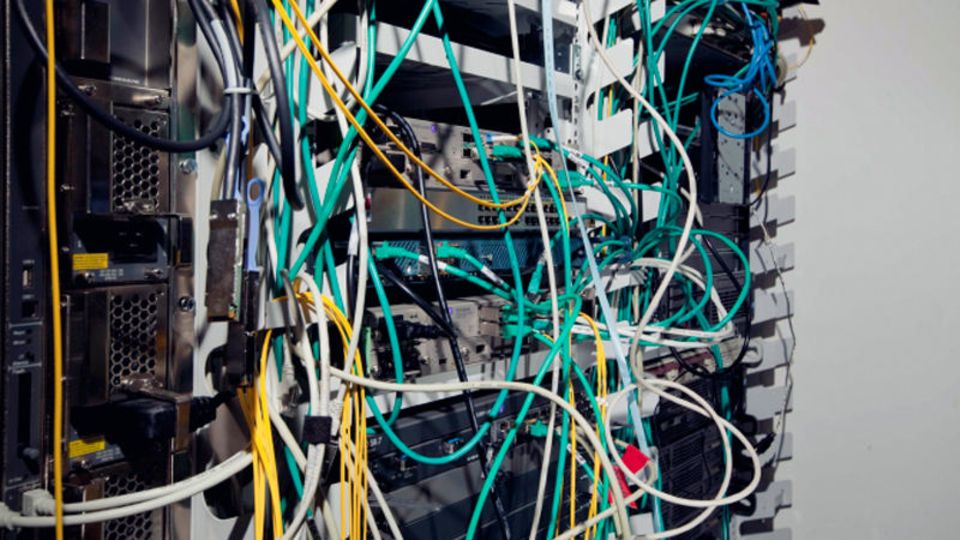 Kabelsalat: Die Zahl der Internetnutzer ist sprunghaft gestiegen