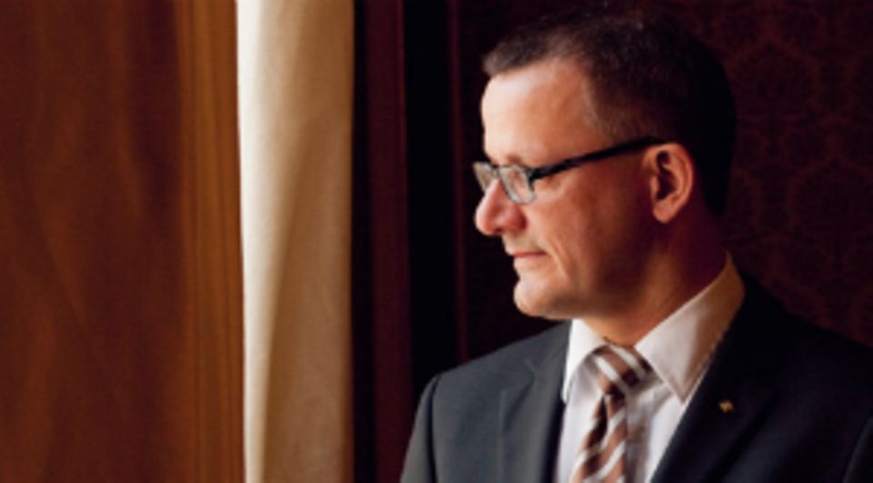 Degussa-Chef Wolfgang Wrzesniok: Jeden Tag wird der Markt analysiert