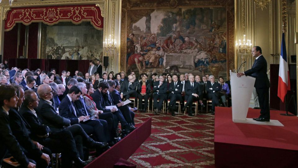 Hollande kündigte im Januar einen Kurswechsel an