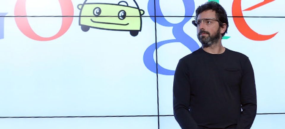 Google-CTO Sergej Brin mit Datenbrille: Der Konzern investiert in künstliche Intelligenz