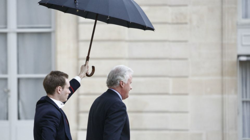 GE-Chef Immelt im Mai auf dem Weg in den Elysee-Palast