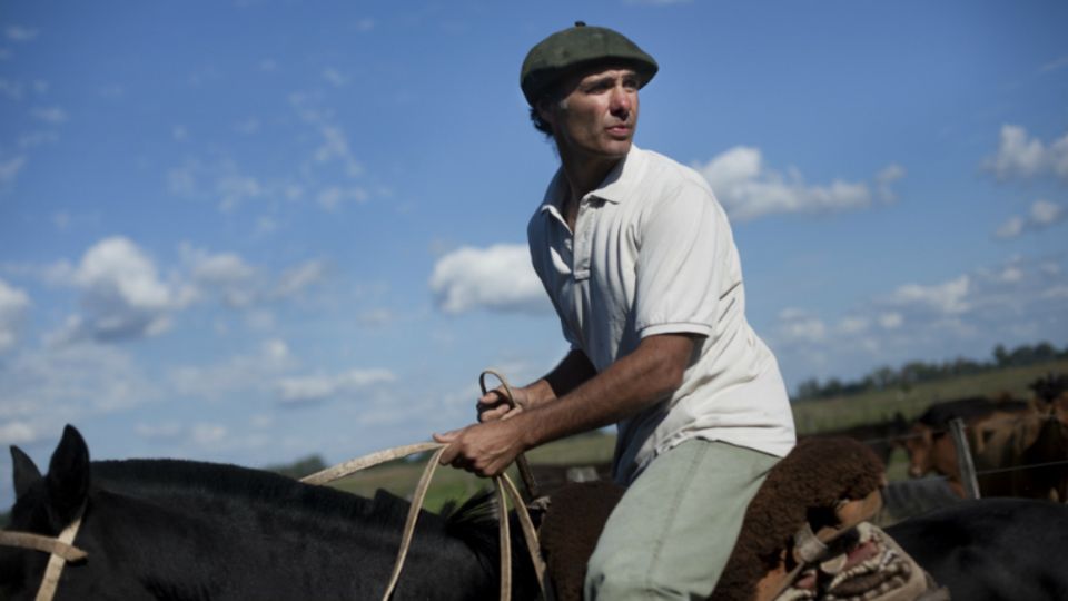 So reitet der Gaucho Luciano Arata. Er ist Präsident des Landwirtschaftsverbandes von Lobos und sagt: "Die Regierung hat uns ruiniert"