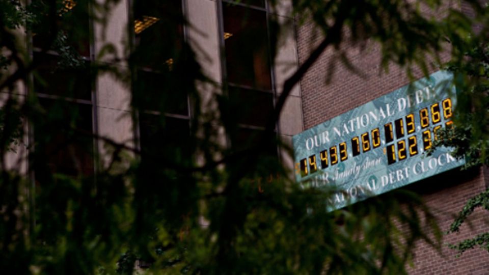 US-Schuldenuhr in New York