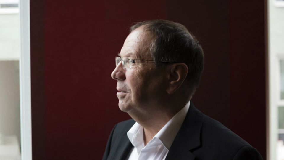 An seiner Seite Klaus Jungnickel, einst Direktor des VEB Trikotex. Die beiden trennten sich 2008