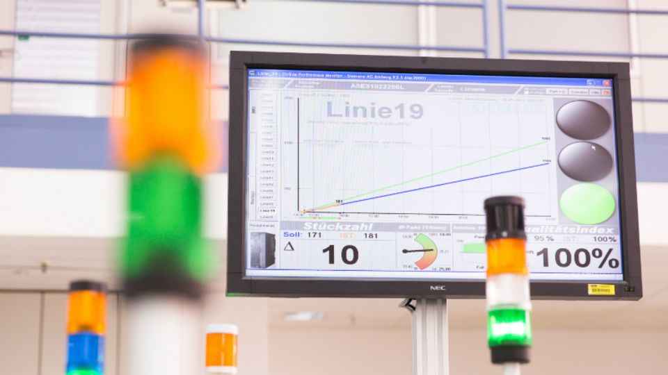Die digitale Fabrik: Das Siemens-Werk in Amberg verdient diesen Titel