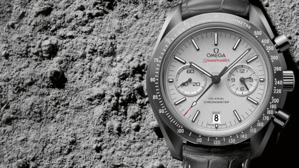 Der Weltraum spielt bei Omega eine große Rolle: Eine neue Uhr aus der Speedmaster-Serie heißt “Grey Side of the Moon”