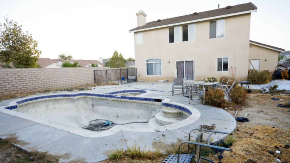 13,6 Millionen Wohnhäuser im Land stehen immer noch permanent leer. Bilder wie dieses aus Lake Elsinore, Kalifornien, gehörten nach Ausbruch der Finanzkrise 2008 zum Alltag