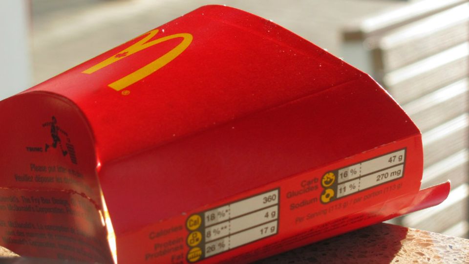 Pommes und Burger verkaufen sich nicht mehr so gut