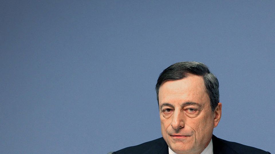 EZB-Chef Draghi: Im Fall einer Staatspleite soll die Gemeinschaft nur zu 20 Prozent haften (Foto: Getty Images)