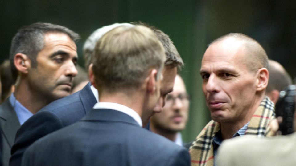 Pokerspieler: Griechenlands Finanzminister Varoufakis (r.)