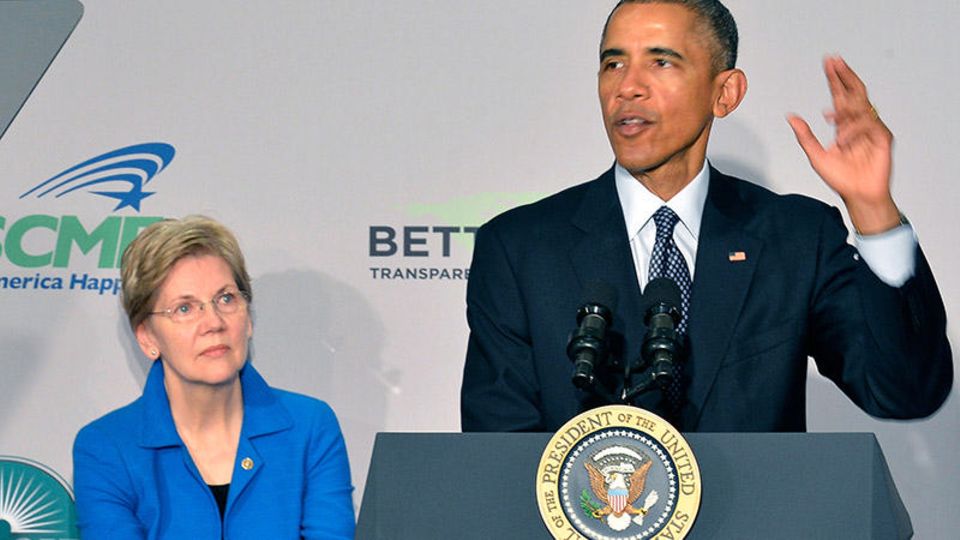 Senatorin Warren unterstützt Obamas Pläne (Foto: Getty Images)
