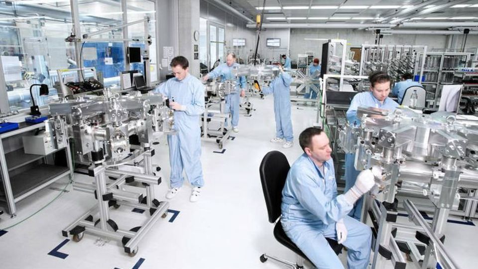 Figure Industrie 4.0 erfasst auch das Management Trumpf-Lasertechnik in Ditzingen: Das deutsche Unternehmen will die Chancen der neuen industriellen Revolution nutzen (Foto: TRUMPF Gruppe)