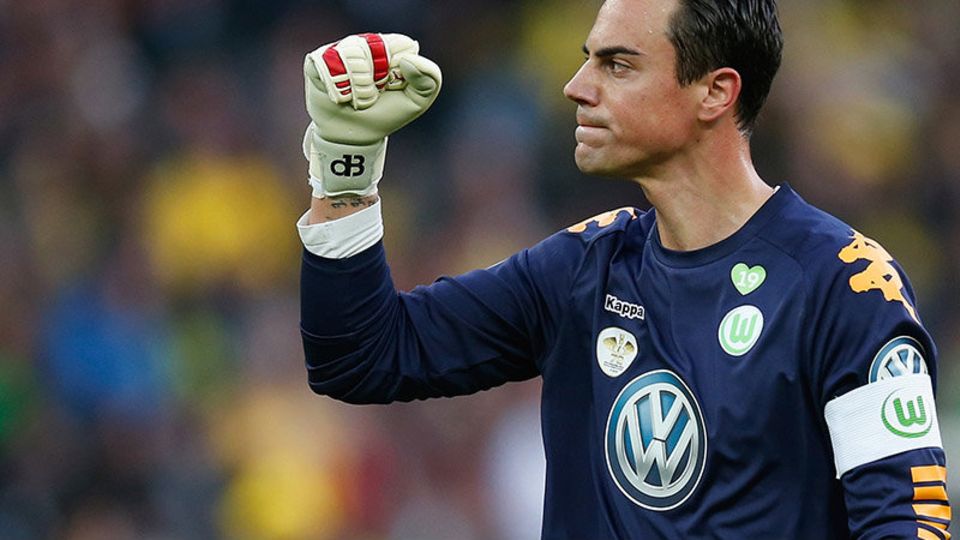 Werbeträger: Diego Benaglio, Torhüter des VfL Wolfsburg
