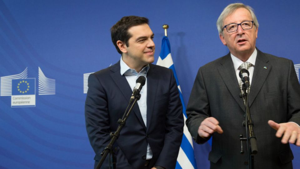 Griechenlands Premierminister Tsipras präsentierte Kommissionspräsident Juncker seine Reformliste – Foto: European Union