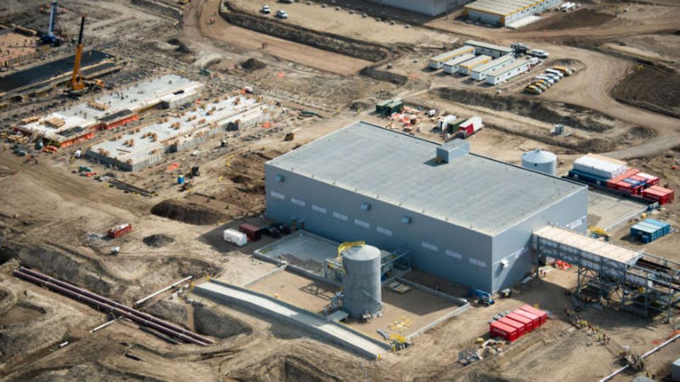 Legacy-Projekt: Die Baustelle des neuen Kaliwerks in der Provinz Saskatchewan - Foto: K+S