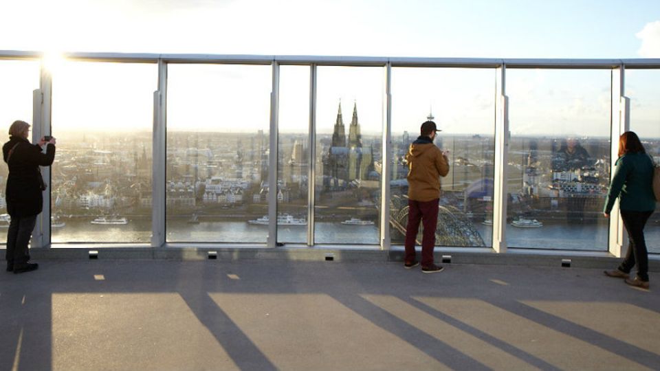 Blick auf Köln von Deutz