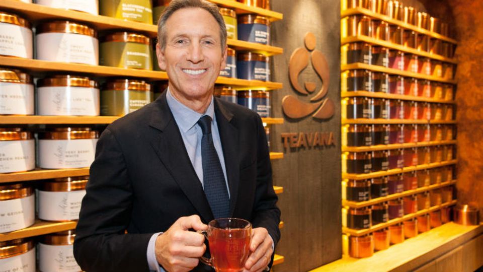 Starbucks CEO Howard Shultz