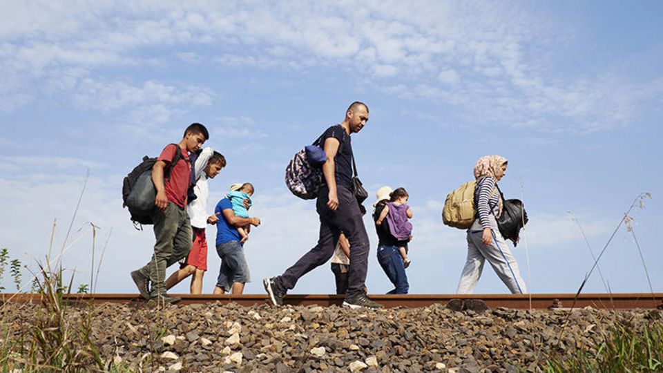 Viele Flüchtlinge kommen über Ungarn in die EU