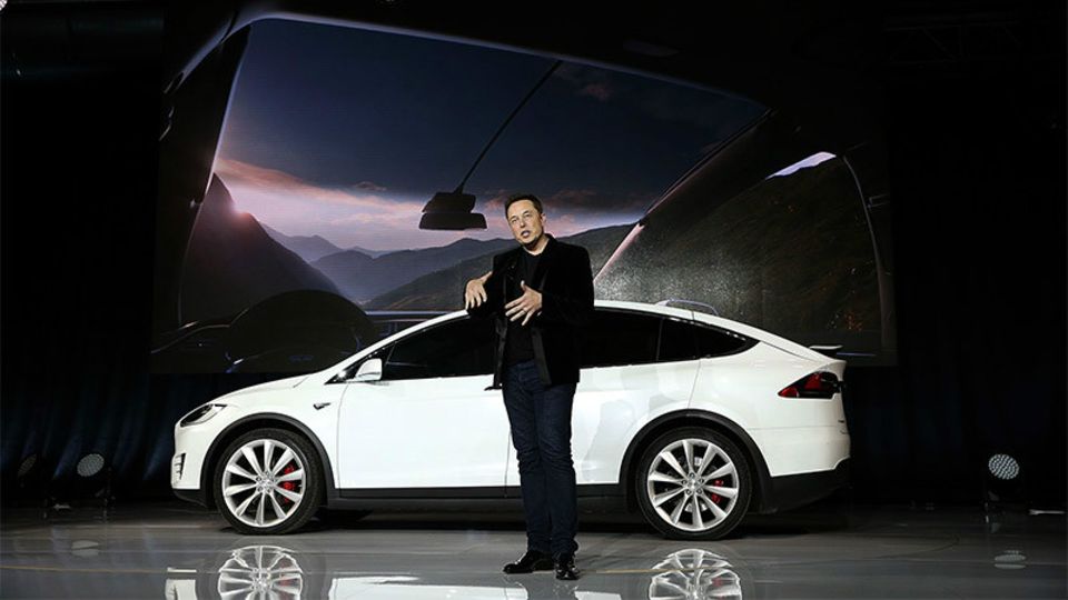 Elon Musk stellt Teslas Model X vor – Foto: Getty Images