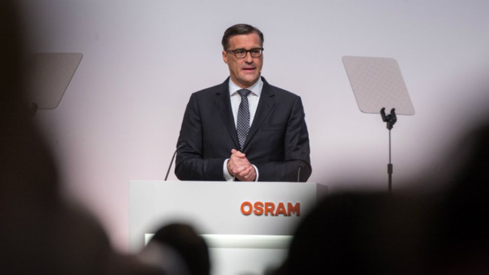 Osram-Chef Berlien konnte sich auf der Hauptversammlung durchsetzen - Foto: dpa