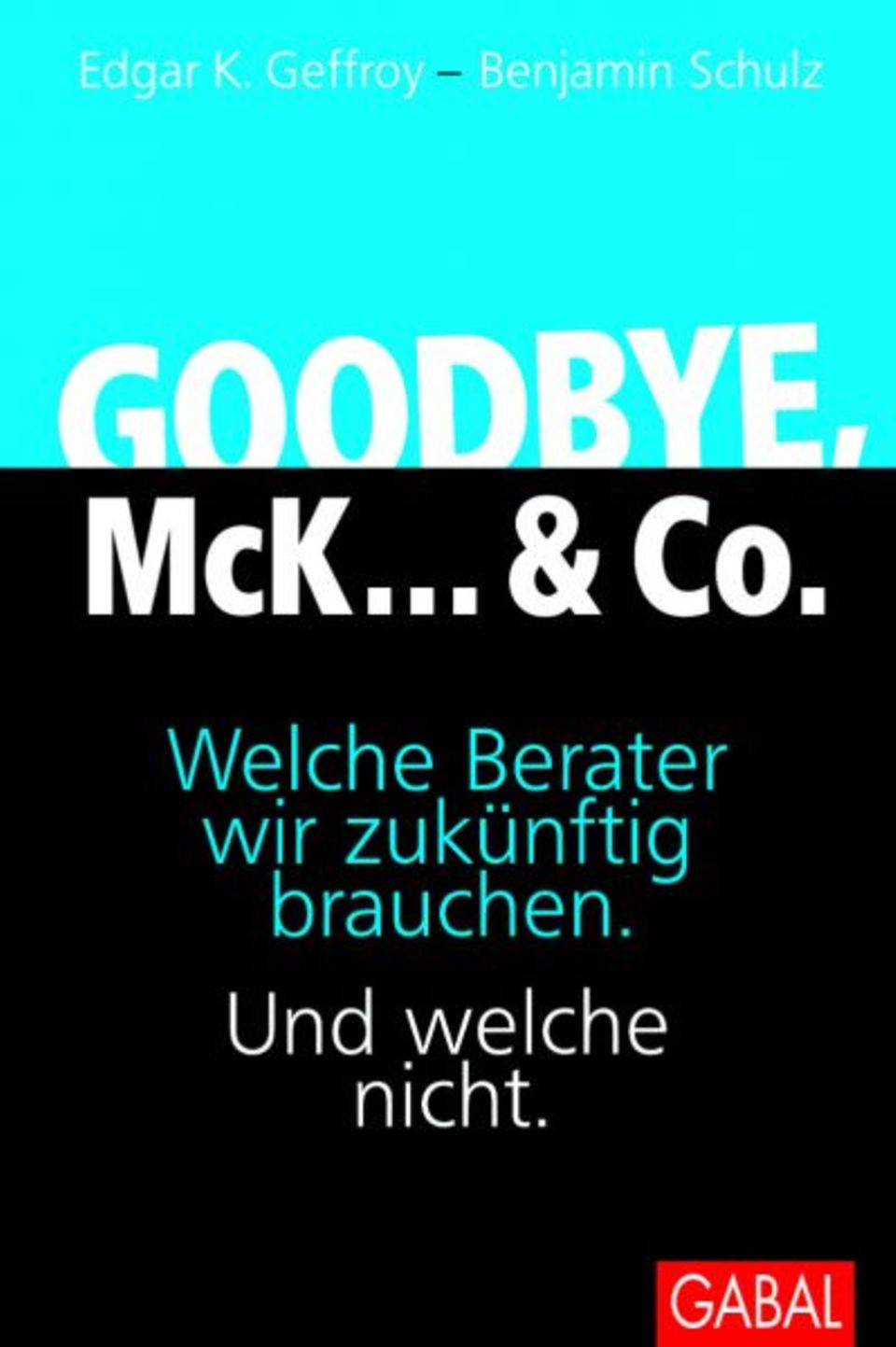 Buchcover Goodbye McK... & Co.