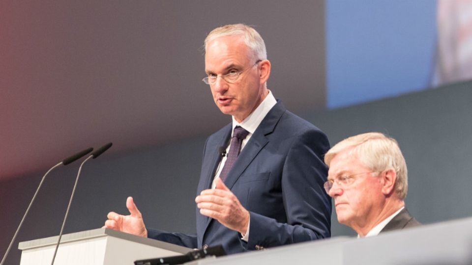Konzernchef Johannes Teyssen konnte die Anteilseigner überzeugen