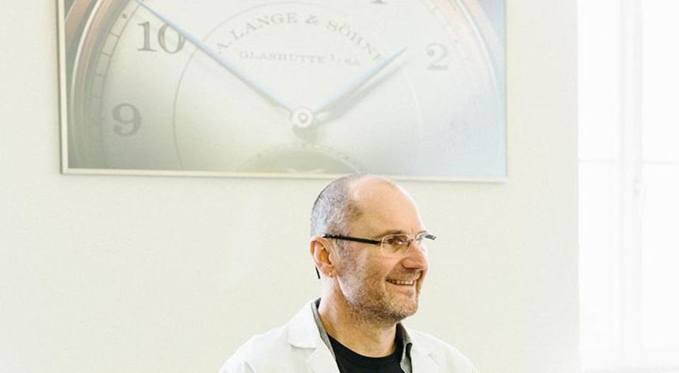 Jan Sliva ist einer der beiden Uhrmacher, die die „Grand Complication“ bauen