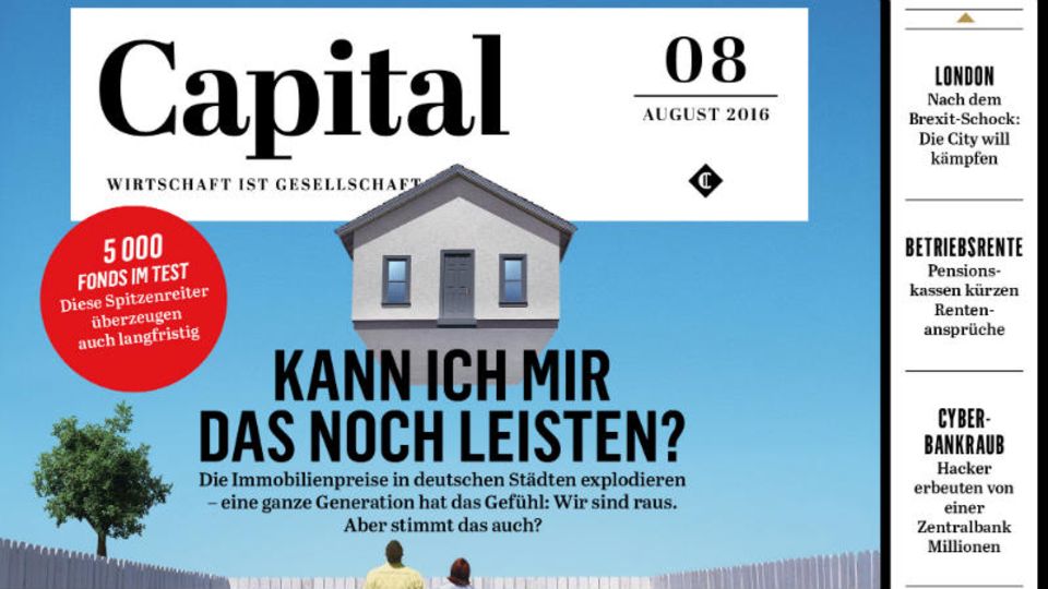 Ausschnitt aus dem iPad-Cover der Capital-August-Ausgabe