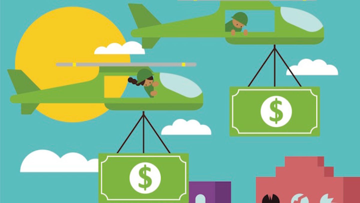 Ist Helikoptergeld ein wirksames Instrument oder eine problematische Vermengung von Politikbereichen?